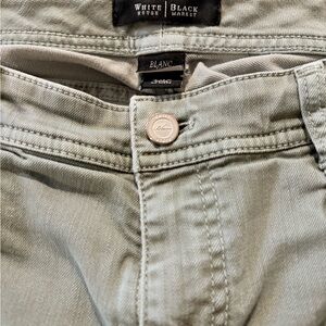 White House Black Market Soft Green Ankle Pants